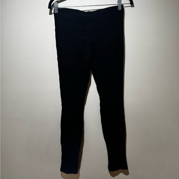 Theory Black Leggings Elastic Waist Size Small Petite - Picture 6 of 8